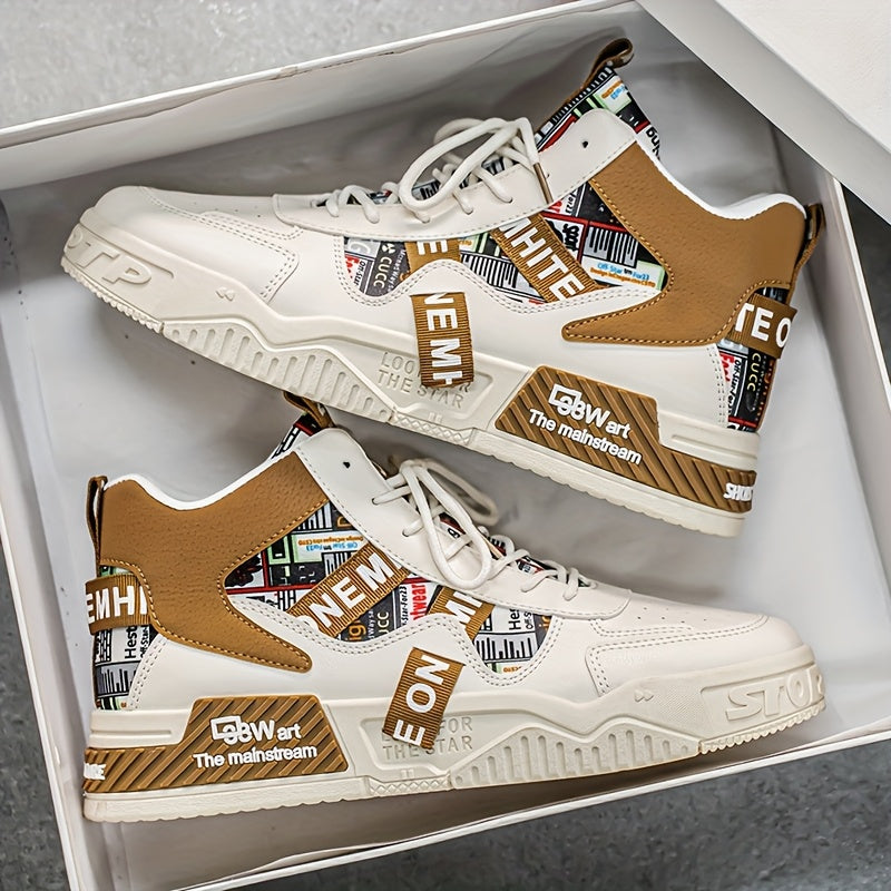 Men's High-Top Skate Sneakers -