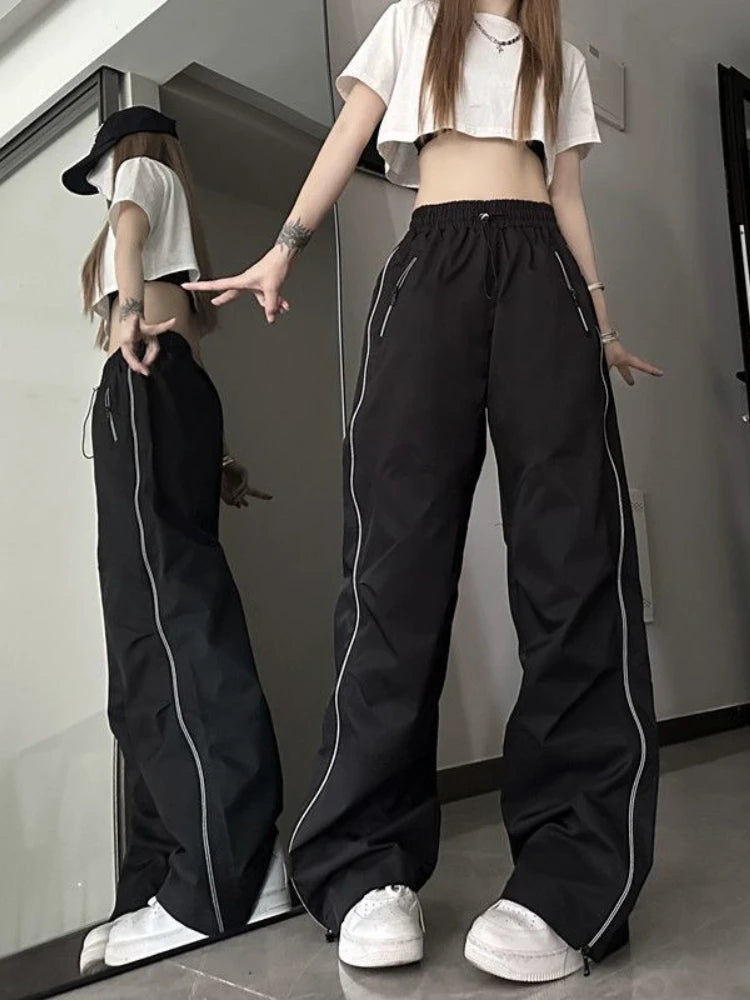 Pantalones de chándal holgados para mujer,