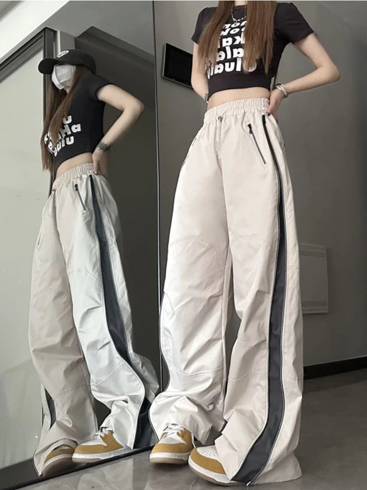 Pantalones de chándal holgados para mujer,