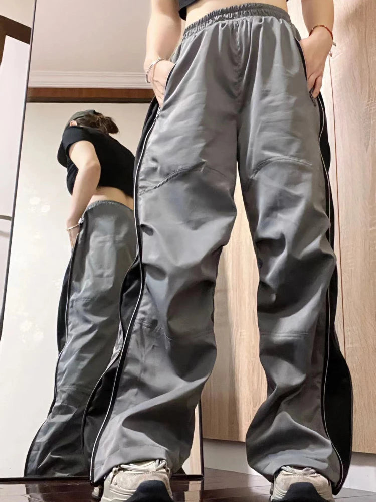 Pantalones de chándal holgados para mujer,