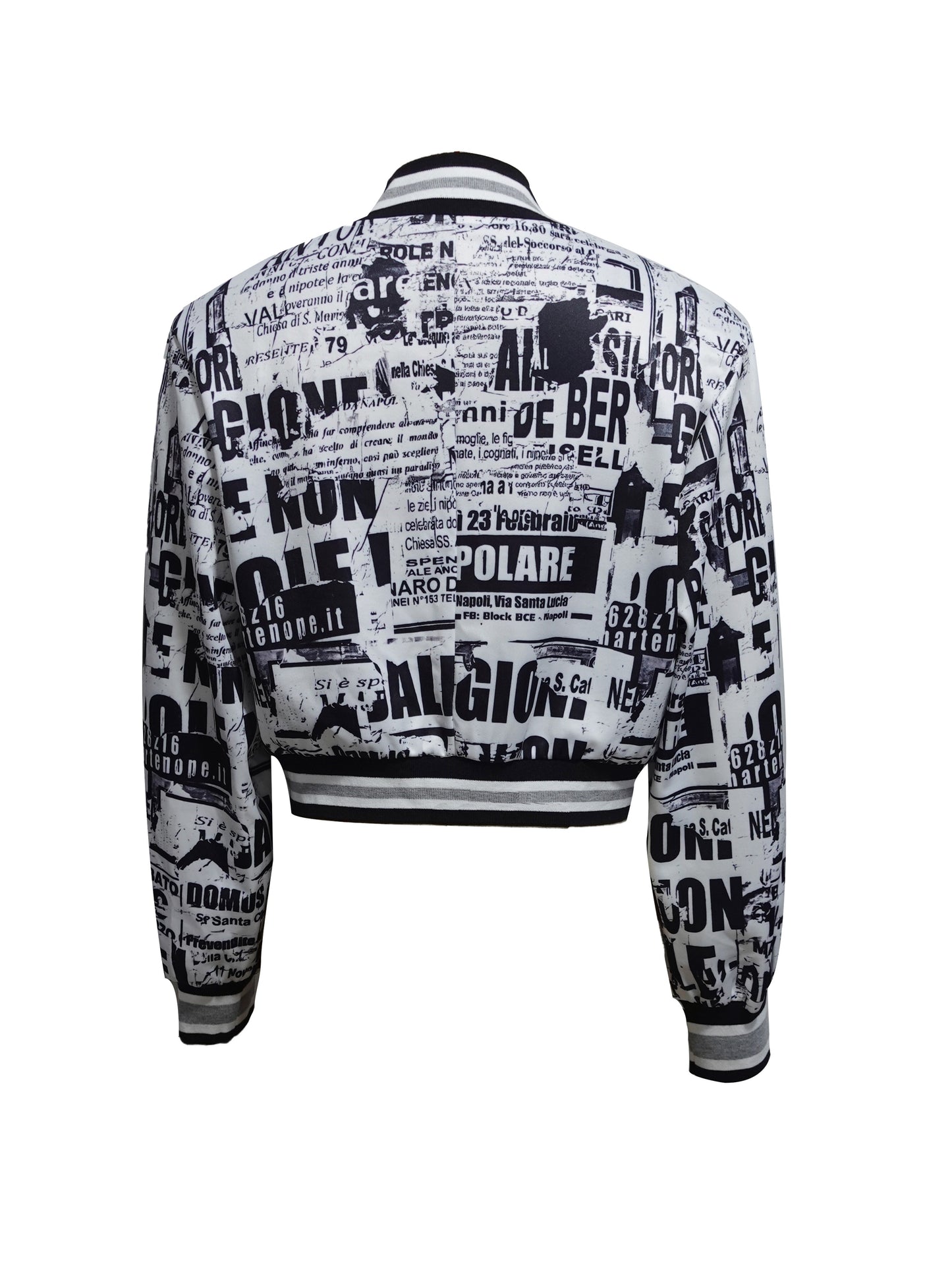 Top de descanso con estampado de grafiti Y2K para otoño e invierno