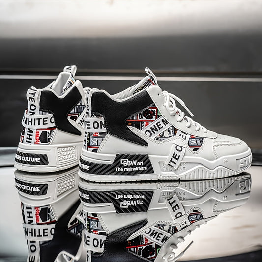 Men's High-Top Skate Sneakers -