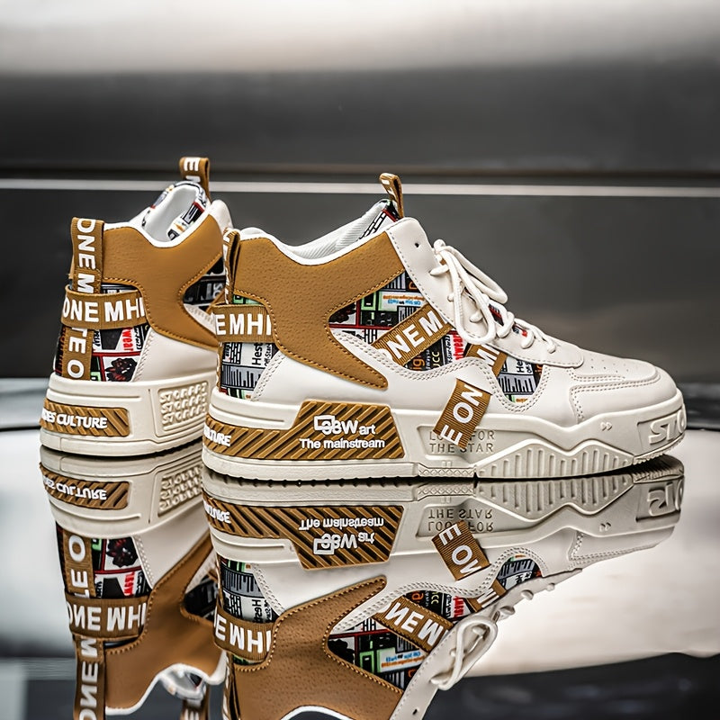 Men's High-Top Skate Sneakers -